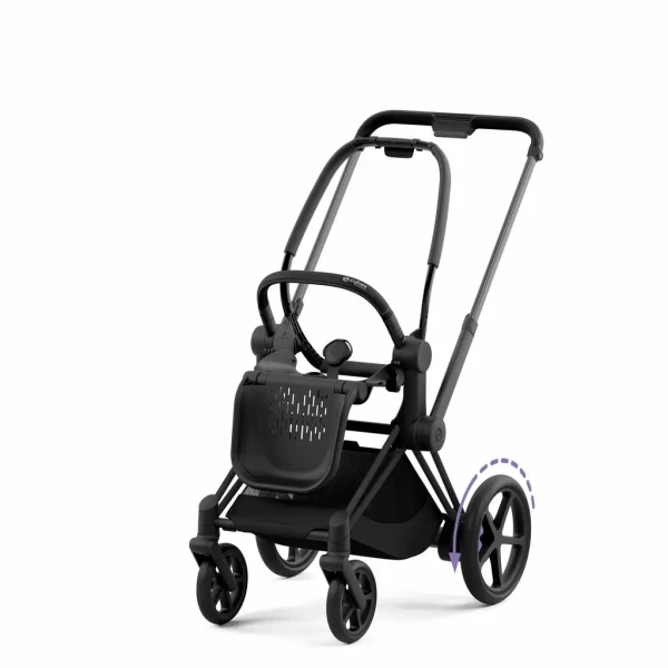 CYBEX E-PRIAM podvozok + SEAT  MATT BLACK