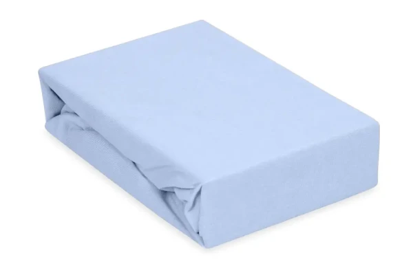 BABYMATEX Plachta nepremokavá Jersey 60x120 cm svetlo modrá
