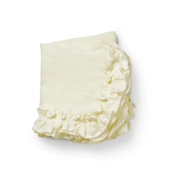 Elodie Details Deka z bambusového mušelínu - Creamy White