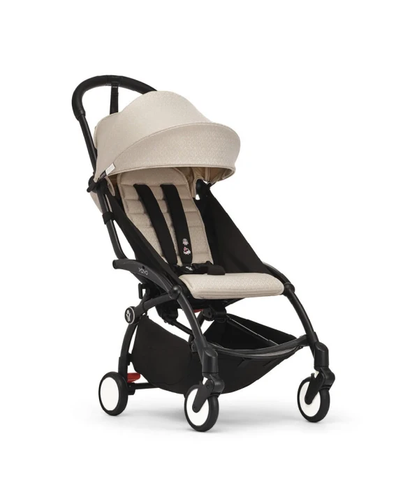 STOKKE® YOYO³ športový kočík 6+ Black/Bonpoint Beige