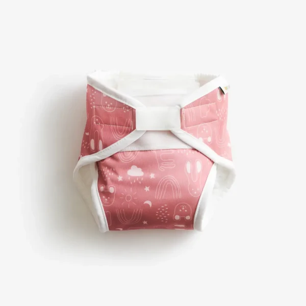 Vimse All-in-One Plienka, XS 2,5-5 kg, Rusty Pink Teddy