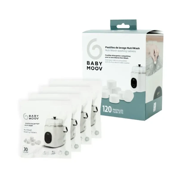 BabyMoov Umývacie tablety do NutriWash 120ks