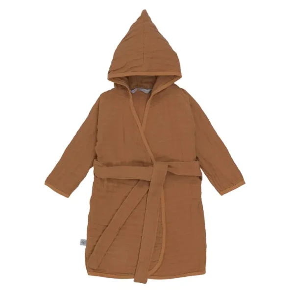 Lässig kúpací plášť Muslin Bathrobe rust 24-36m.