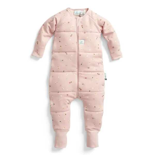 ERGOPOUCH Vak na spanie organická bavlna Onesie Daisies 4-5 y, 3,5 tog