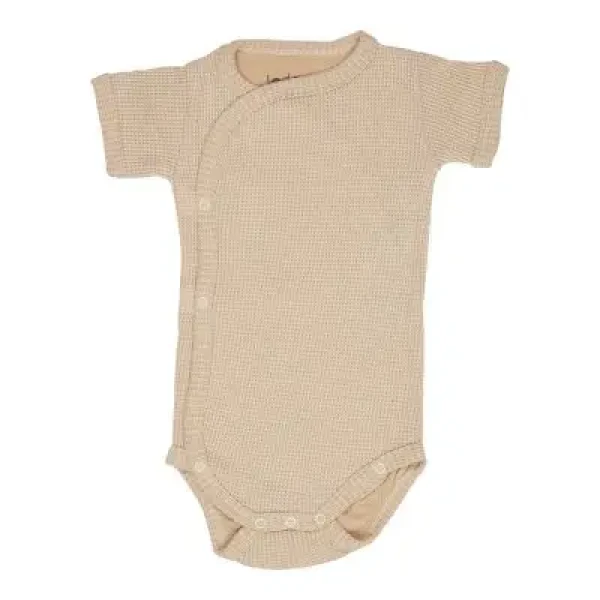 LODGER Body Romper s krátkymi rukávmi Ciumbelle Ivory vel. 74