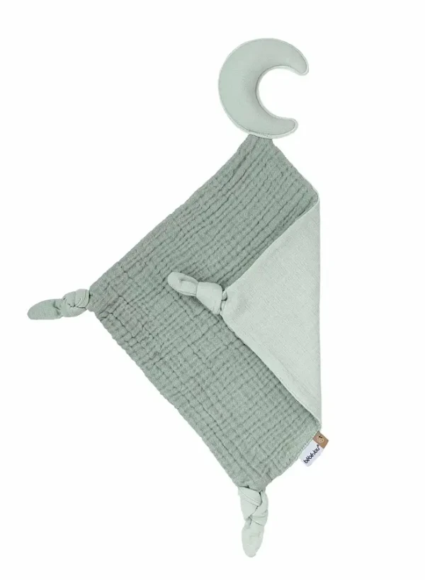 Bebe-Jou Mušelínový maznajúci obrúsok Pure Cotton Green