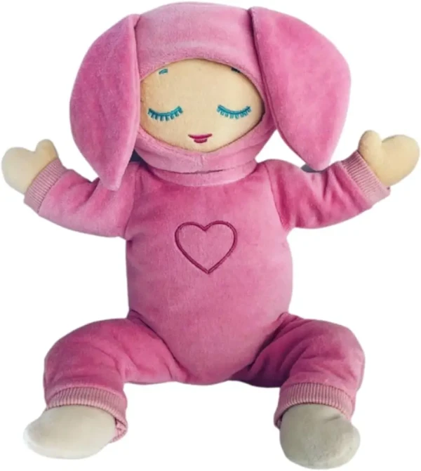 Lulla Doll Oblečenie pre bábiku ružový zajačík