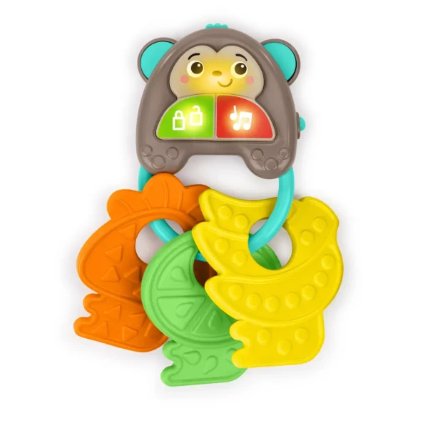 BRIGHT STARTS Hračka hudobná kľúče MonKeys™ 6m+