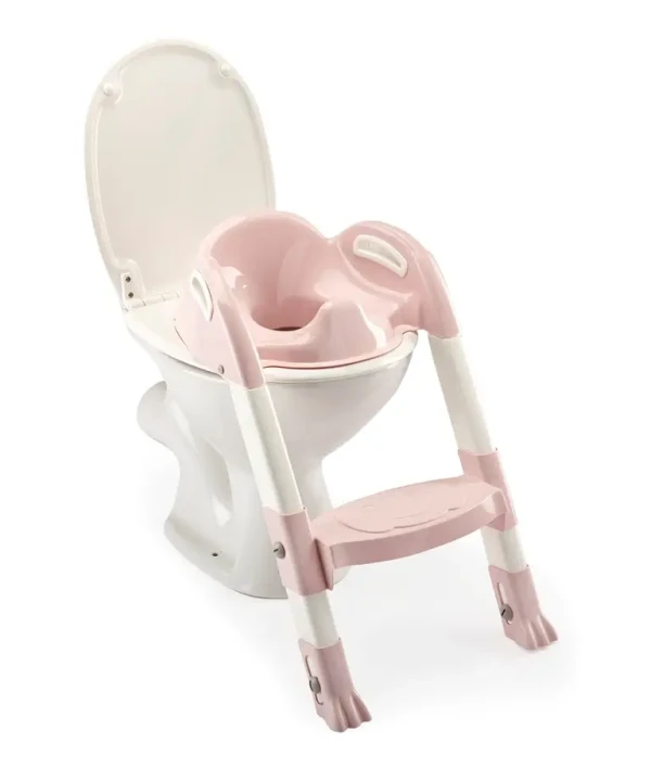 THERMOBABY Stolička - schodíky na wc Kiddyloo, Powder Pink