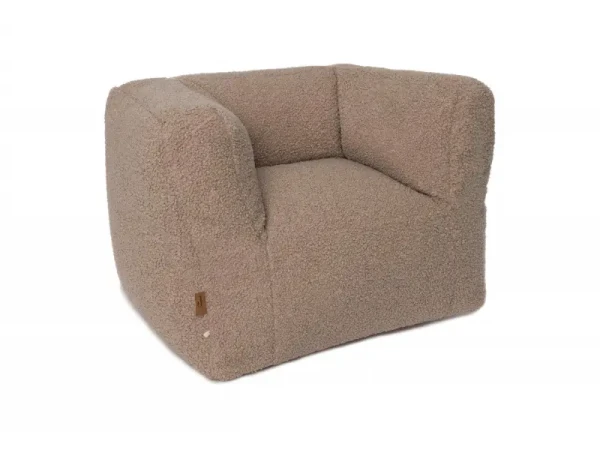 Jollein Kreslo detské Beanbag Teddy Warm Sand