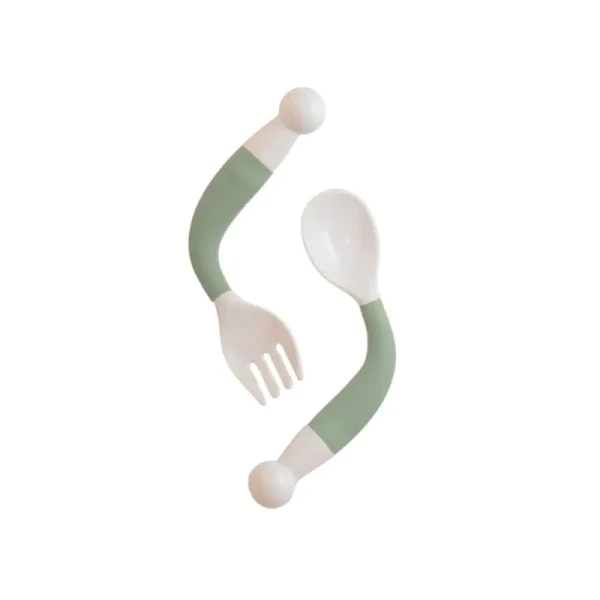 BO Jungle Ohybná lyžička s vidličkou Jade