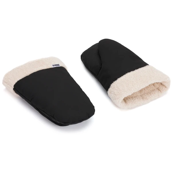 Fillikid Rukavice na kočík Nuuk Teddy black