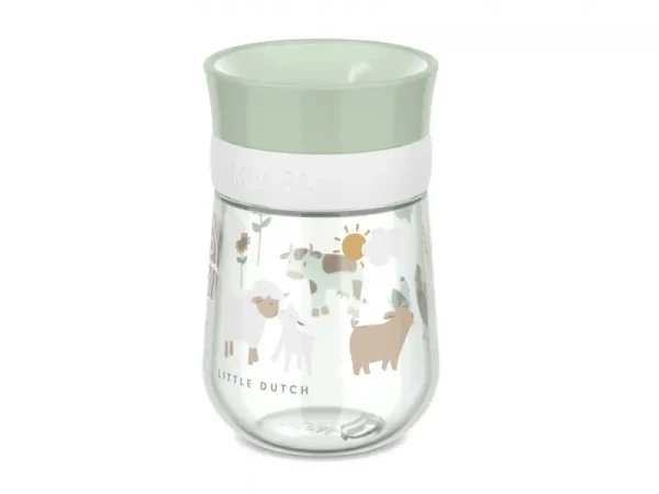 Little Dutch Hrnček trénovací 360 ° 300 ml 9m + Farma