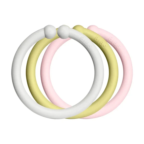 BIBS Loops krúžky 12ks | Haze / Meadow / Blossom