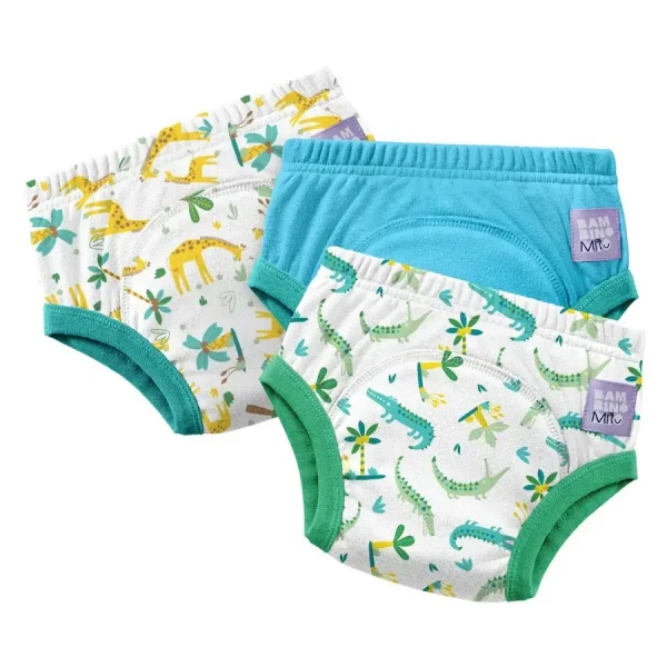 Bambino Mio učiace plienky 3-4 roky 3 balenie, WILD LIFE