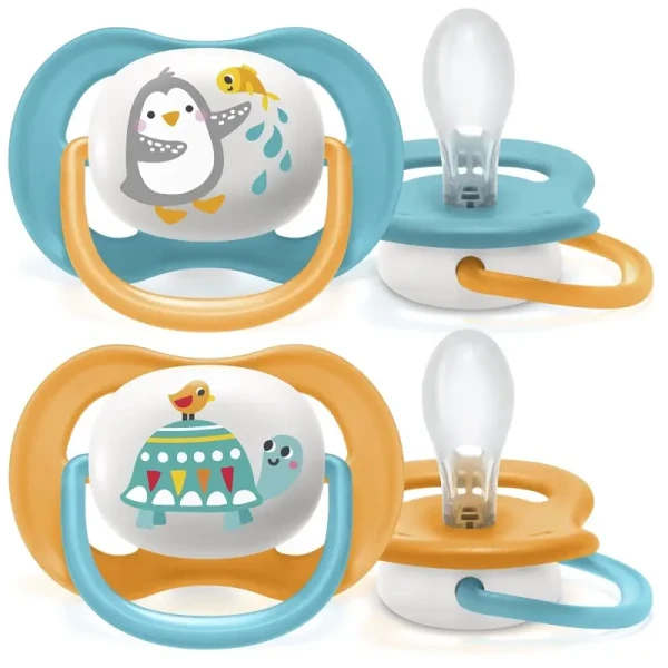 Philips AVENT Cumlík Ultra air zvieratko 6-18m chlapec 2 ks | PHILIPS AVENT