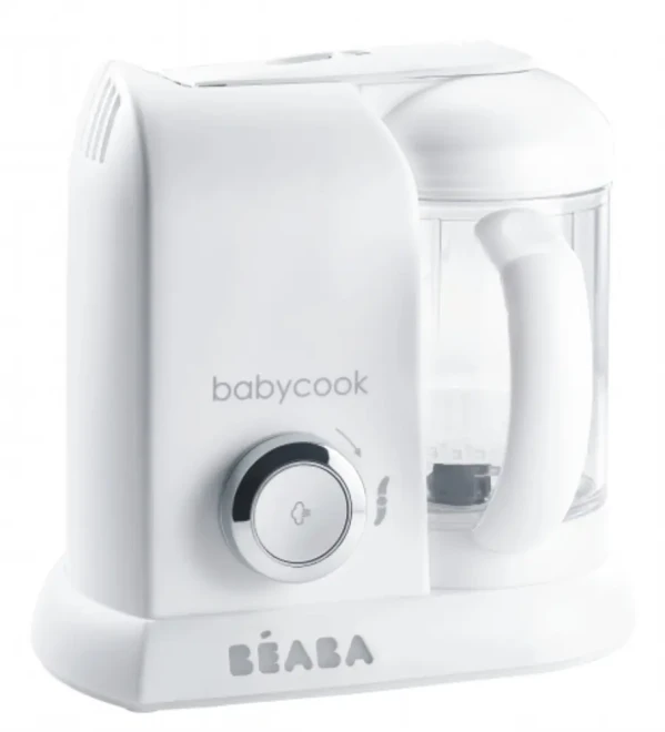 Beaba Parný varič + mixér BABYCOOK White Silver