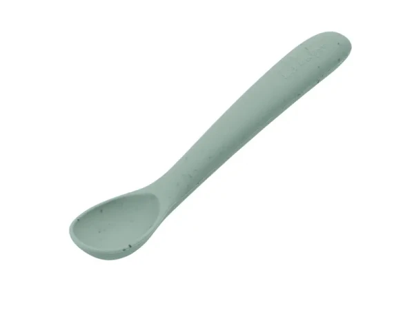 KikkaBoo Lyžička Platinum Silicone Sage