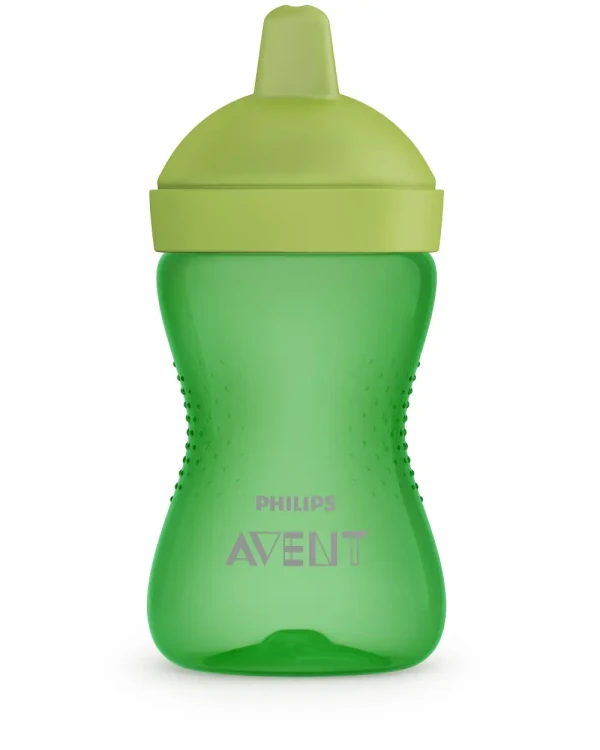 Avent hrnček 300 ml Grippy chlapec s tvrdým náustkom