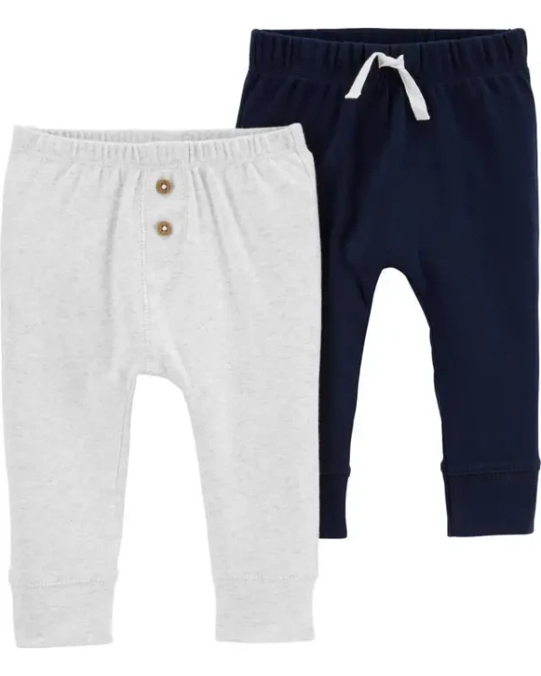 CARTERS Nohavice dlhé Mix chlapec LBB 2 ks PRE/ veľ. 46