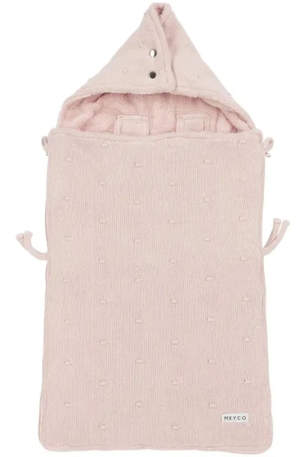 Meyco Fusak Mini knots - Soft pink