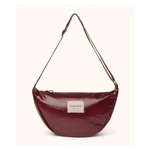STUDIO NOOS - Leather Adult FANNY kabelka Burgundy