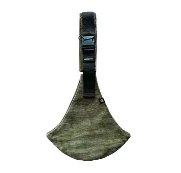 WILDRIDE Detský nosič Corduroy Olive Green