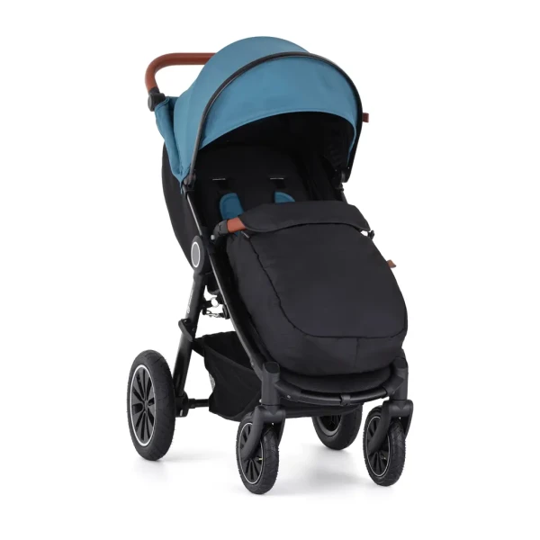 PETITE&MARS Kočík športový Street+ Air Oak Ocean Blue  Complete + nánožník