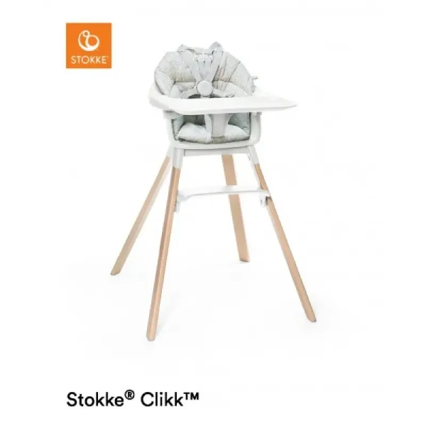 Stokke stolička Clikk High White