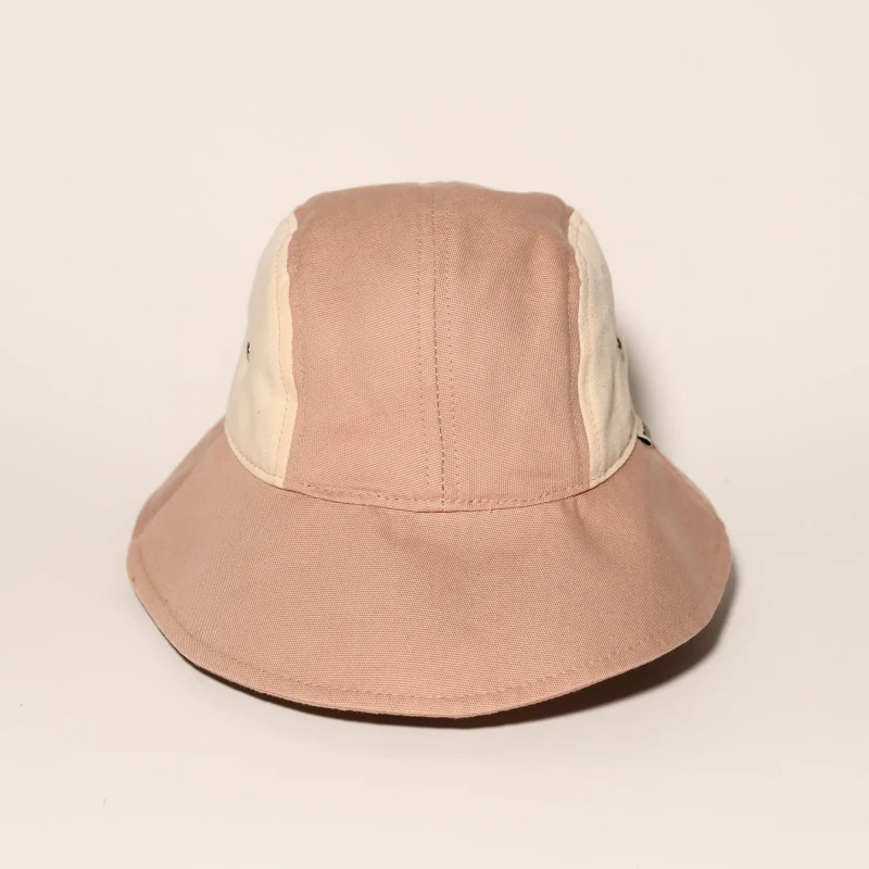 KiETLA klobúčik s UV ochranou 0-1 rok Natural / Pink