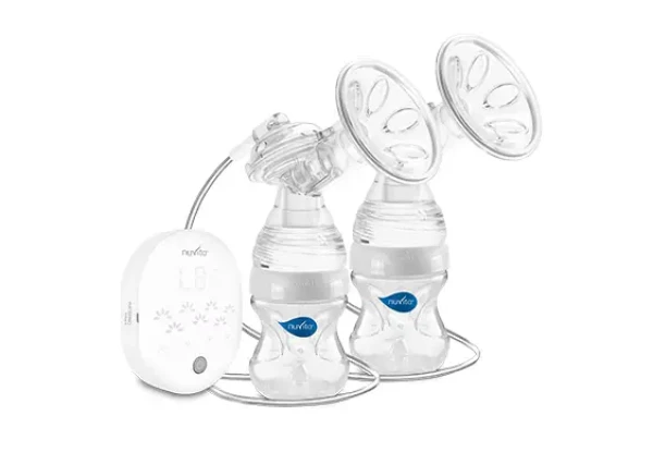 NUVITA Trojfázová dvojitá elektrická odsávačka, White/Grey M