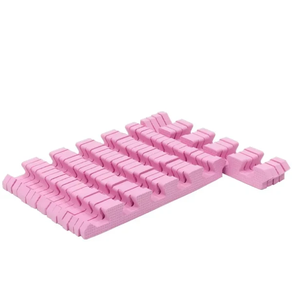 Rialto Baby Sada okrajov Pink na penové puzzle 180x120 cm