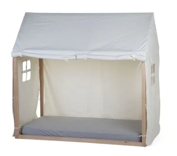 Childhome Textilný poťah Tipi White na rám postele Domček 70x140cm