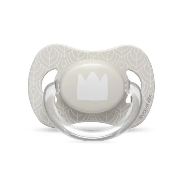 SUAVINEX  CUMLÍK fyz. SILIKÓN 0-4m LABUŤ - BÉŽOVÝ