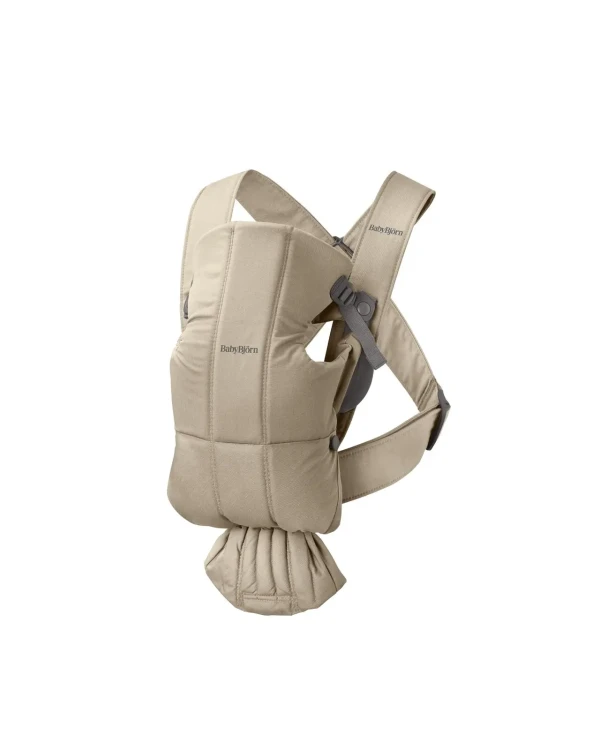 BabyBjörn nosítko MINI Beige Woven