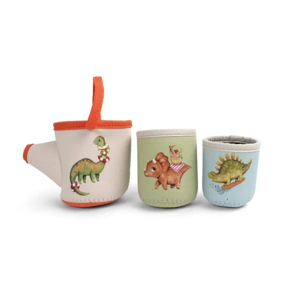 FILIBABBA NEOPRÉNOVÉ HRAČKY DO KÚPEĽA - DINO ACTIVITY CUPS