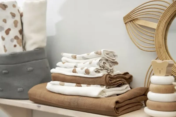 Meyco Mušelínová plienka-žinka 3-balenie - Stains neutral