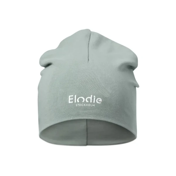 Elodie Details Logo čiapky - Pebble Green, 0-6 mesiacov
