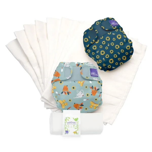 Bambino Mio Súprava plienok Miosoft Get Growing veľ. 1 (do 9 kg)