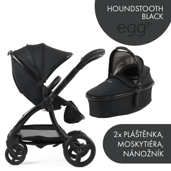 BabyStyle Egg3 set 2 v 1 - Houndstooth Black 2025 - Special Edition