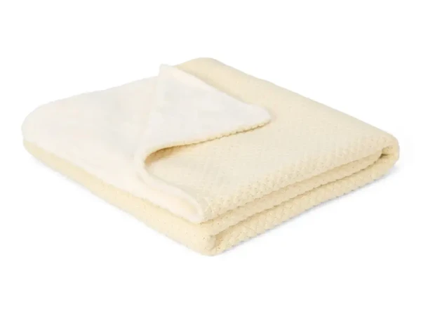 Little Dutch Deka pletená 70x100 cm Pure Soft White