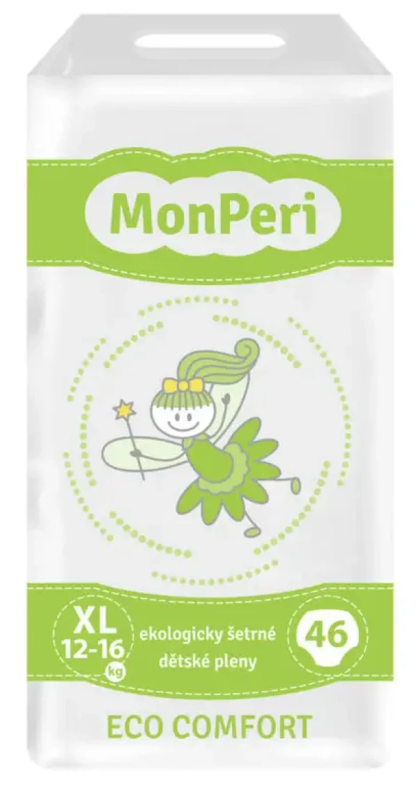 MonPeri jednorazové plienky 12-16 kg ECO comfort XL