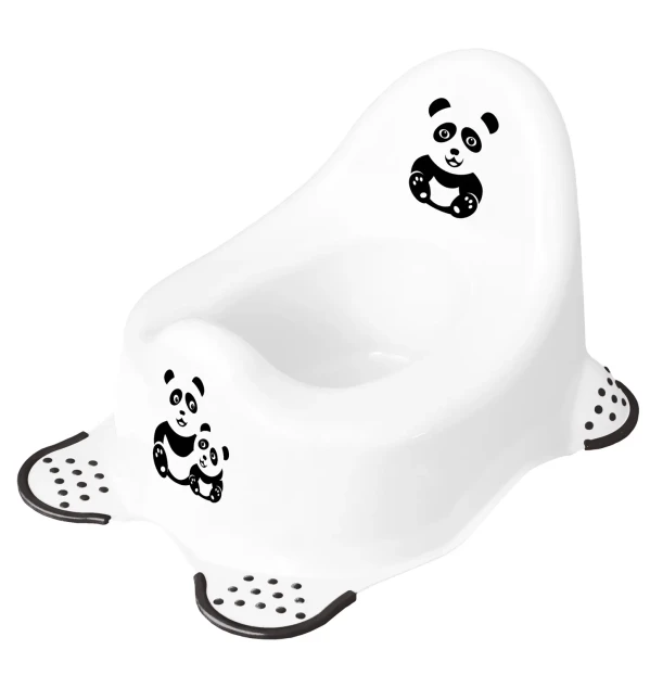 KEEEPER Detský nočník Panda Biela