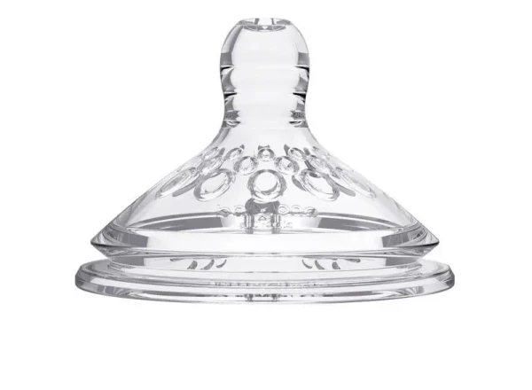 BABYONO Cumlík antikolikový rýchly prietok L Natural Nursing 2 ks 6m+