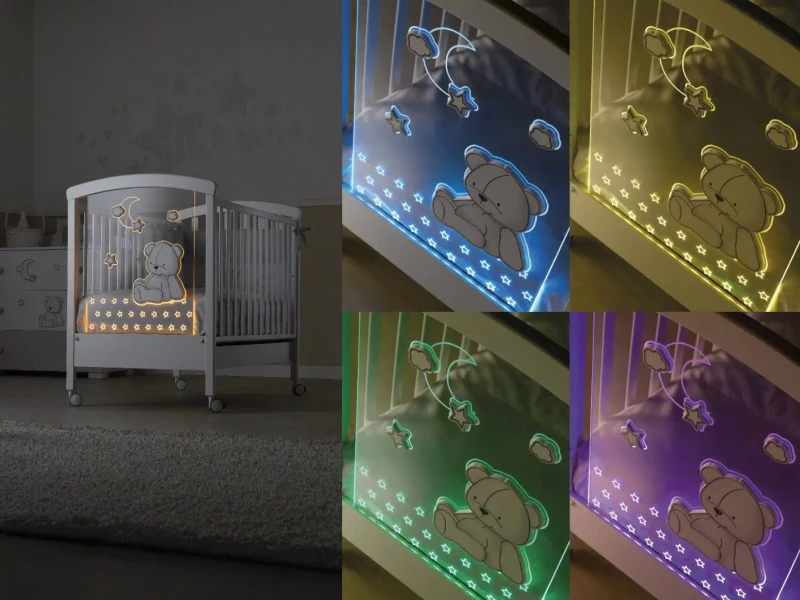 Erbesi Detská izbička s LED osvetlením Stella Magic