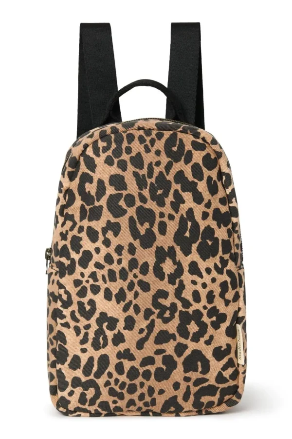 STUDIO NOOS - Cotton Mini BACKPACK Brown Leopard