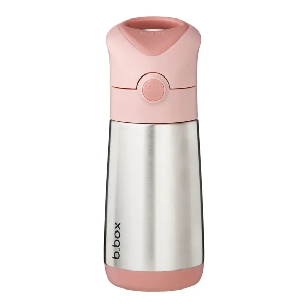 B.BOX Termoska na pitie so slamkou 350 ml - blush crush