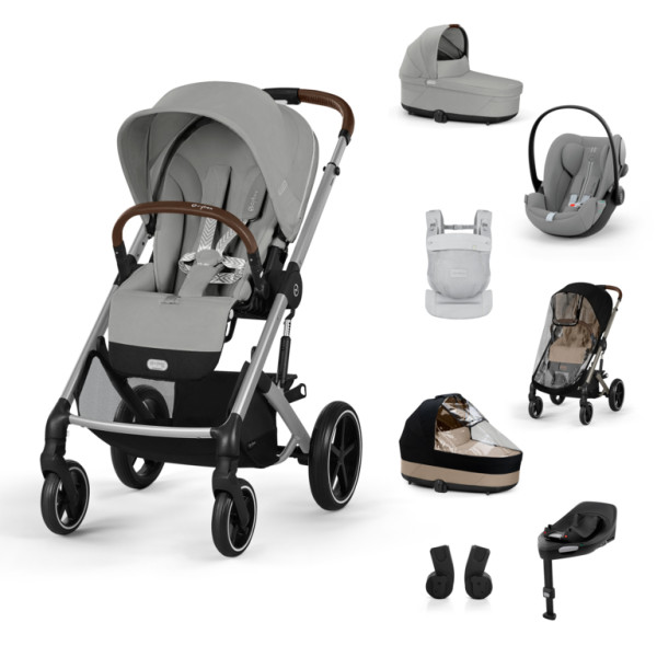 CYBEX BALIOS S LUX BUNDLE SET XL + nosič AMYA 2026 Stone Grey
