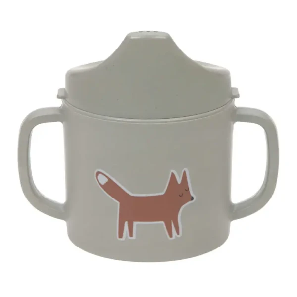 Lässig detský hrnček Sippy Cup PP/Cellulose Little Forest fox