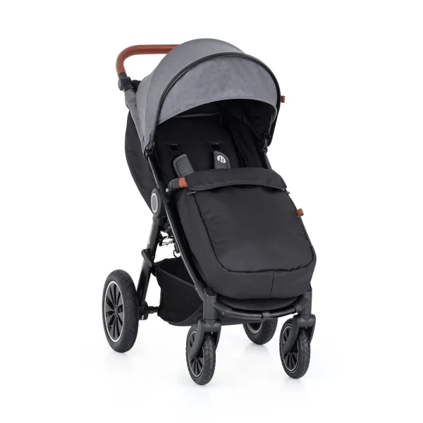 PETITE&amp;MARS Kočík športový Street+ Air Oak Ultimate Grey Complete